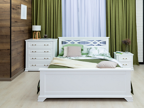 Кровать 160х210 Niko - Кровать в стиле современной классики из массива