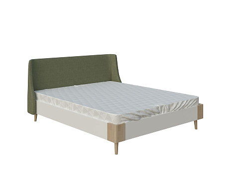 Кровать 200х200 Lagom Side Chips - Оригинальная кровать без встроенного основания из ЛДСП с мягкими элементами.