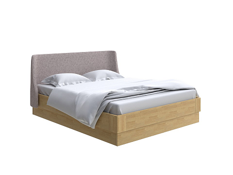 Кровать Lagom Side Wood с подъемным механизмом - Кровать со встроенным ПМ механизмом. 