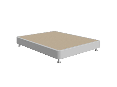 Двуспальная кровать с кожаным изголовьем BoxSpring Home - Кровать с простой усиленной конструкцией