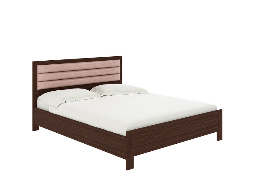 Кровать Prima с подъемным механизмом 90x200 ЛДСП+ткань Лофти Мокко/Венге (сосна) - Кровать в универсальном дизайне с подъемным механизмом и бельевым ящиком.