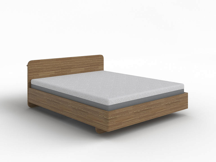 Кровать Minima с подъемным механизмом 200x190 Массив (сосна) Масло-воск Антик - Кровать в стиле экоминимализма.