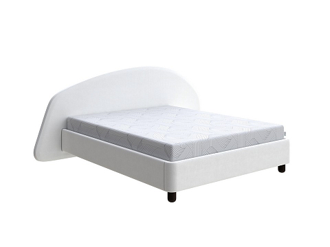 Кровать 200х200 Sten Bro Right - Мягкая кровать с округлым изголовьем на правую сторону