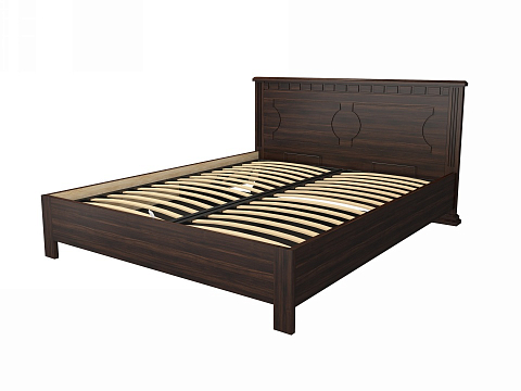 Кровать 160х190 Milena-М-тахта с подъемным механизмом - Кровать в классическом стиле из массива с подъемным механизмом.