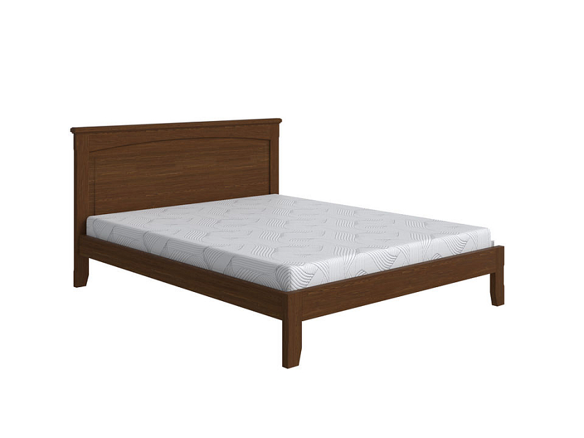 Кровать Marselle-тахта 180x200 Массив (сосна) Мокко - Деревянная кровать со встроенным основанием